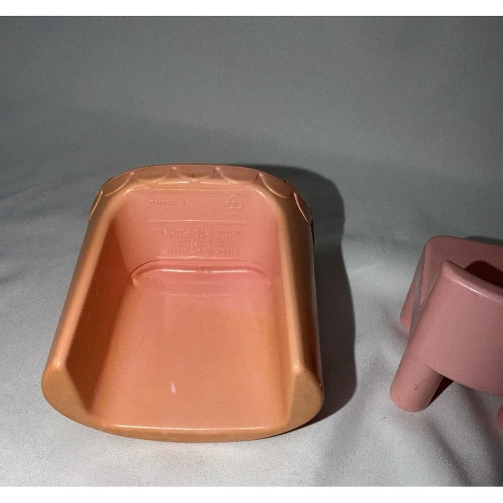 Little Tikes Dollhouse Accessories Art Table Vanity Chair